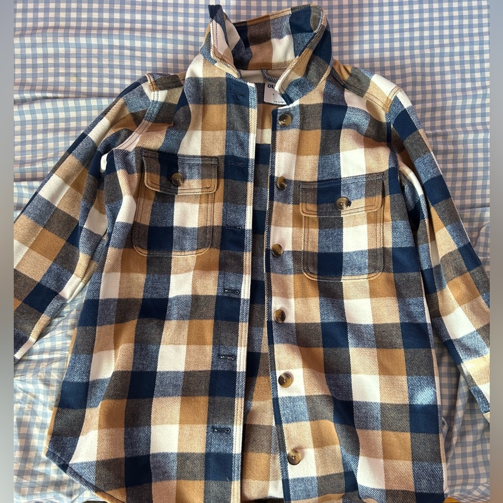 Old Navy Oversize Flannel Jacket